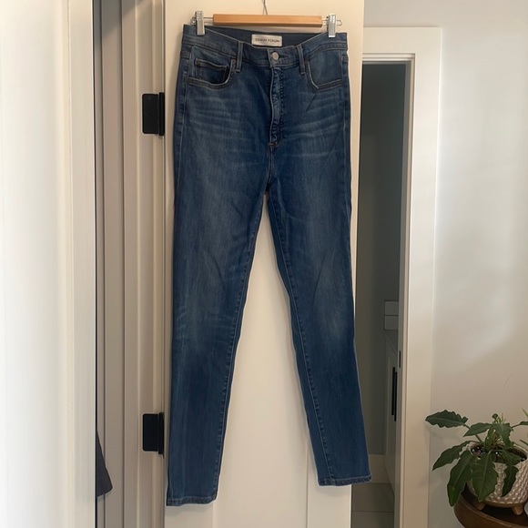 Denim Forum The Lola High Rise Skinny Jeans - Picture 2 of 9